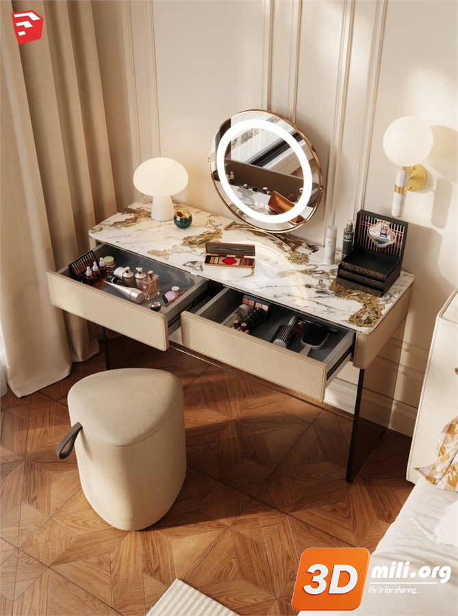 Dressing Table Skp Files 